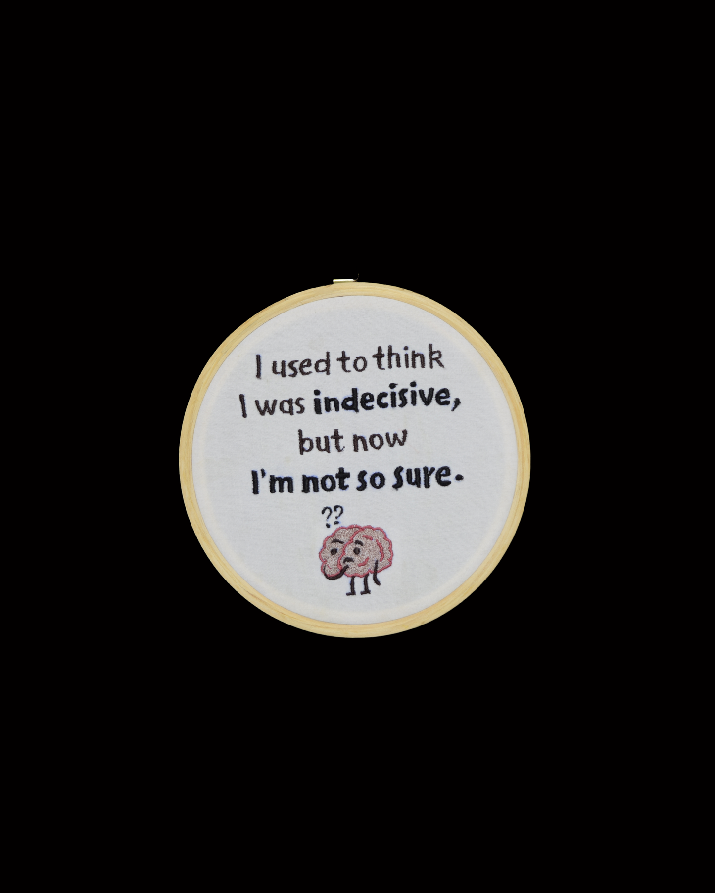 I used to think....