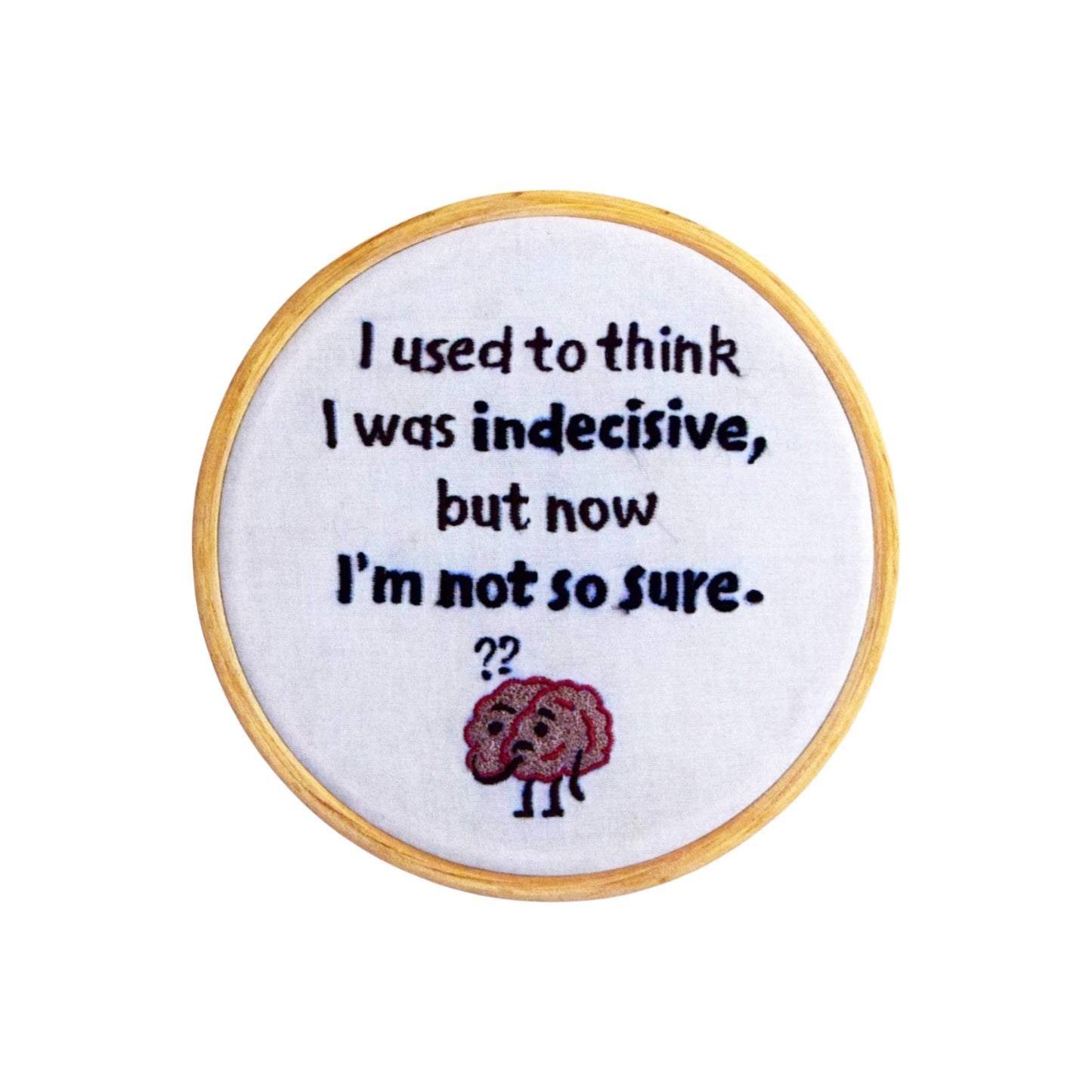I used to think....