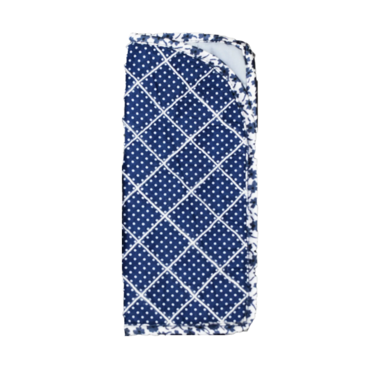 Dark Blue Polka Dot
