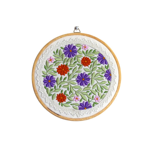 Flowers All the Way 02 (Cream)