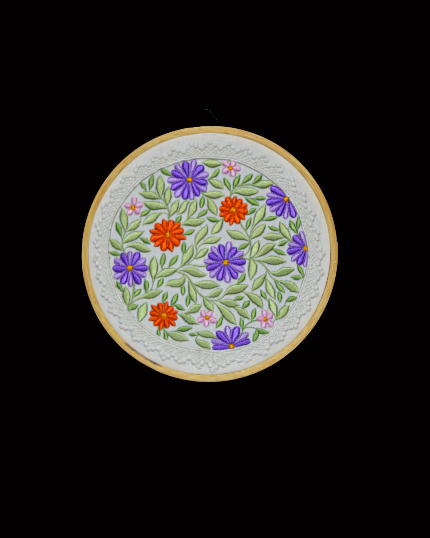 Flowers All the Way 02 (Cream)