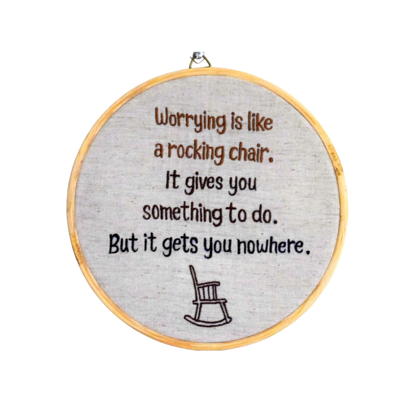 Worrying is Like a Rocking Chair