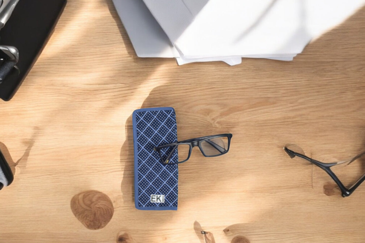Yale Blue Polka Dot